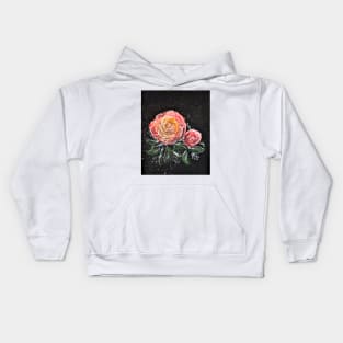 Rose In Light Kids Hoodie